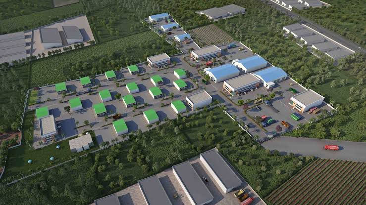 Industrial Plotting near AKVN